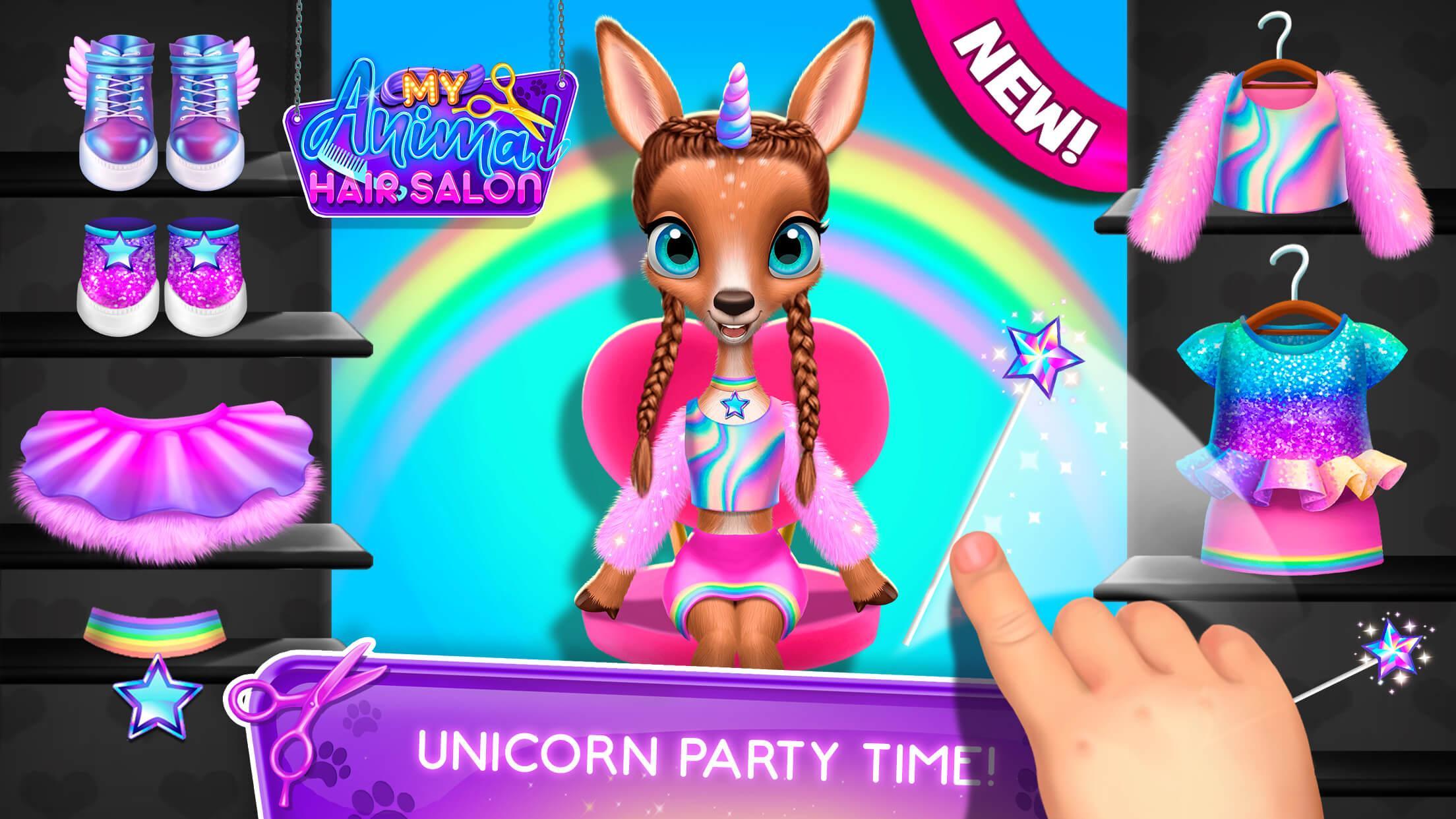 My Animal Hair Salon Game Screenshot