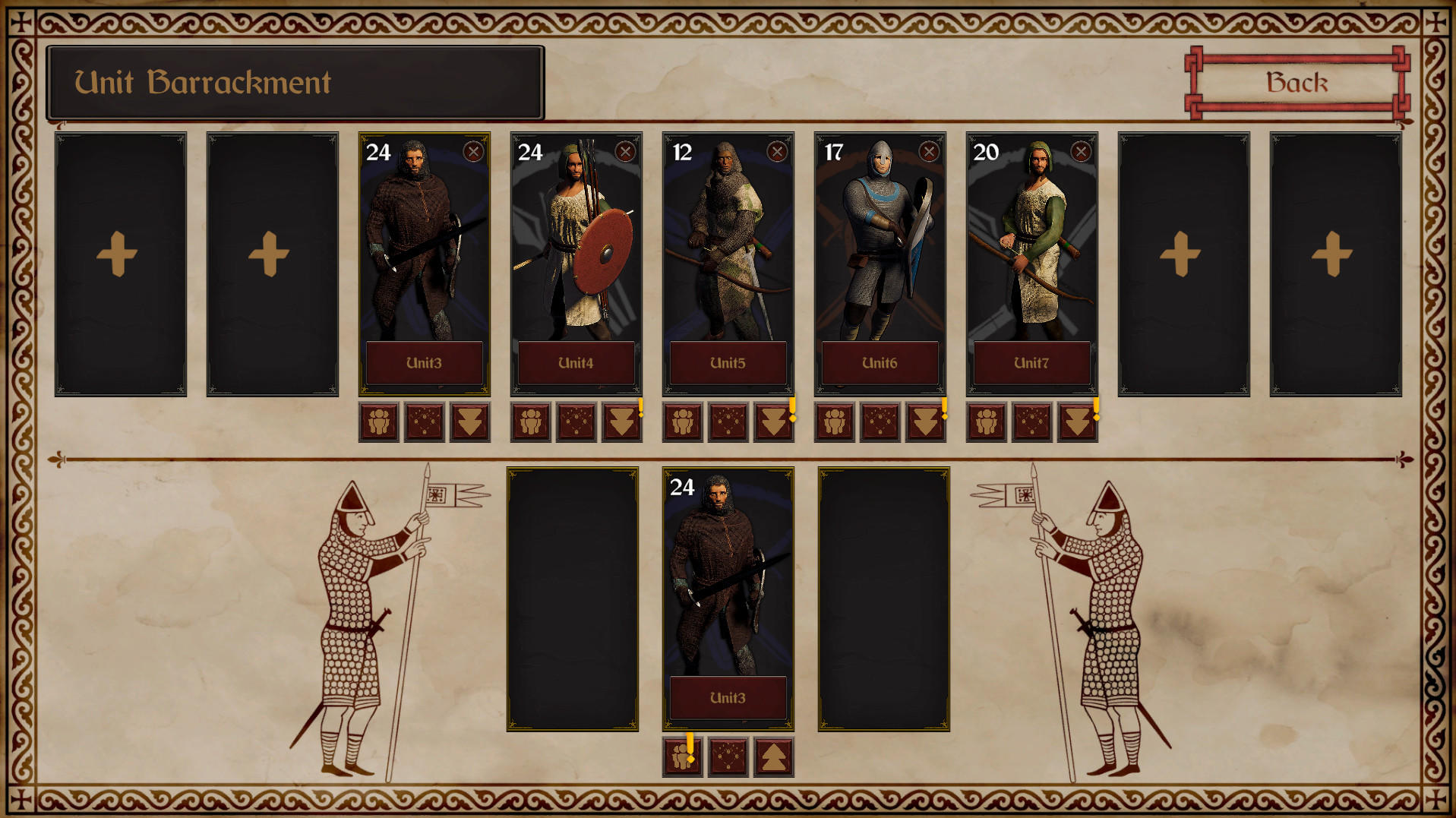 La Porte des Fauconniers : Guerre Médiévale screenshot game