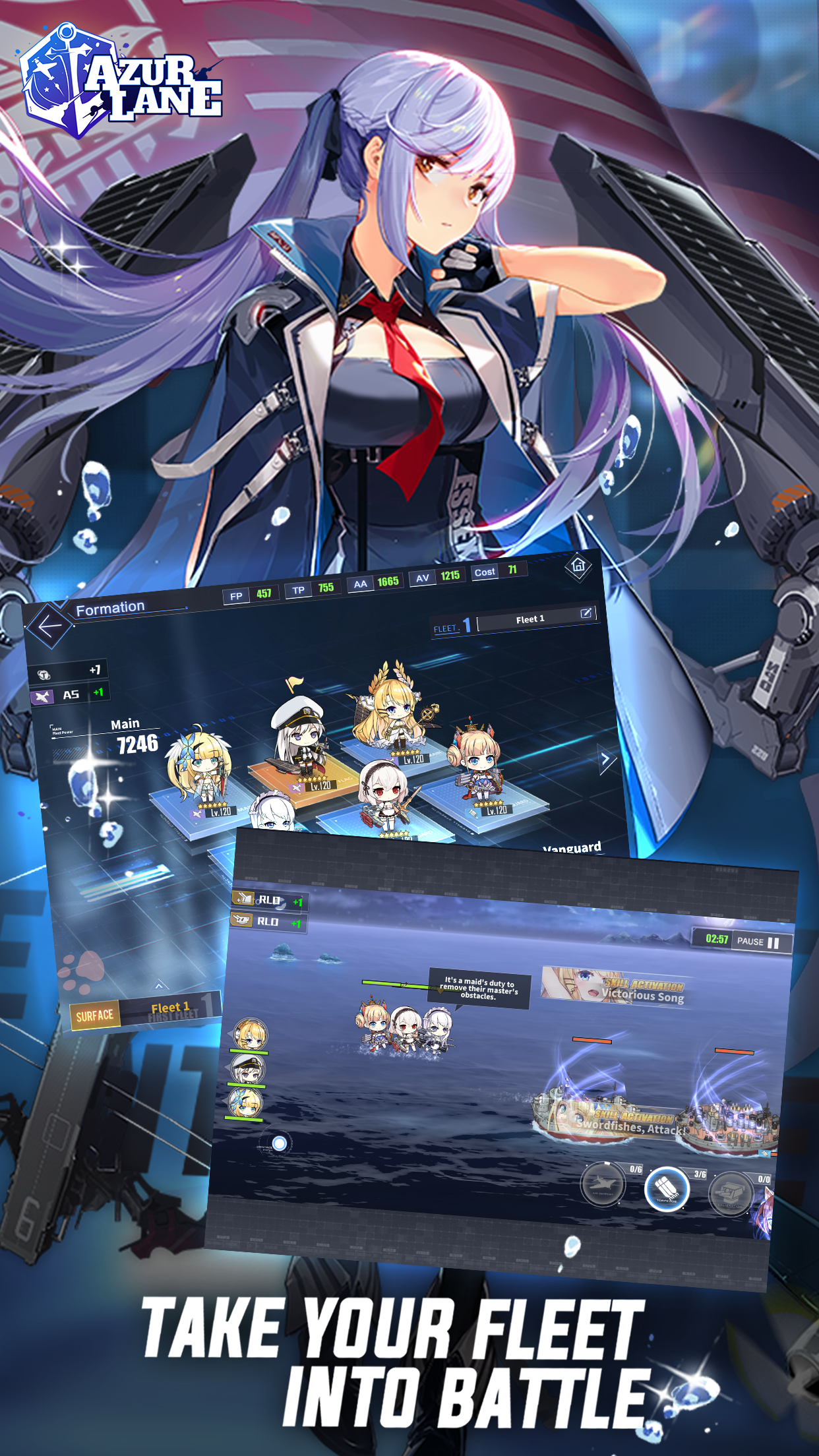 Azur Lane Game Screenshot