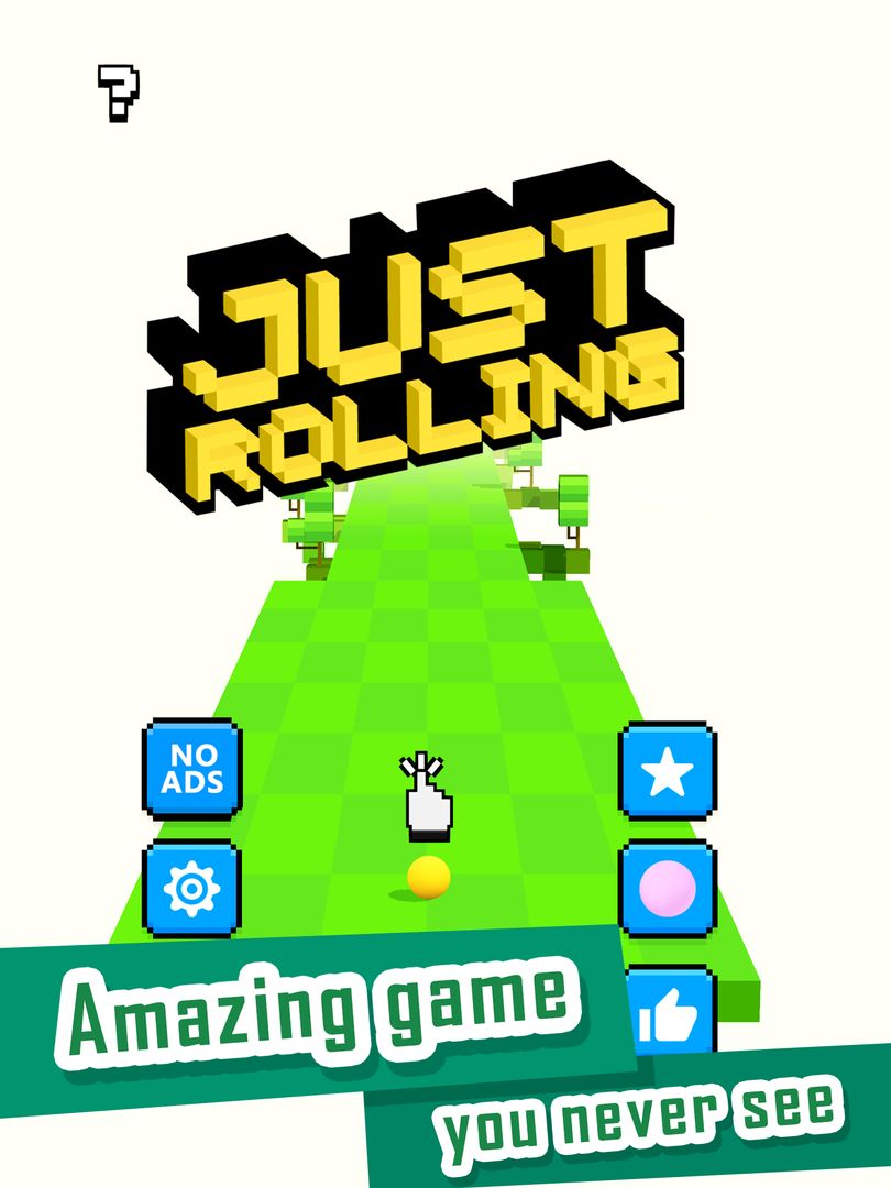 Just Rolling screenshot game