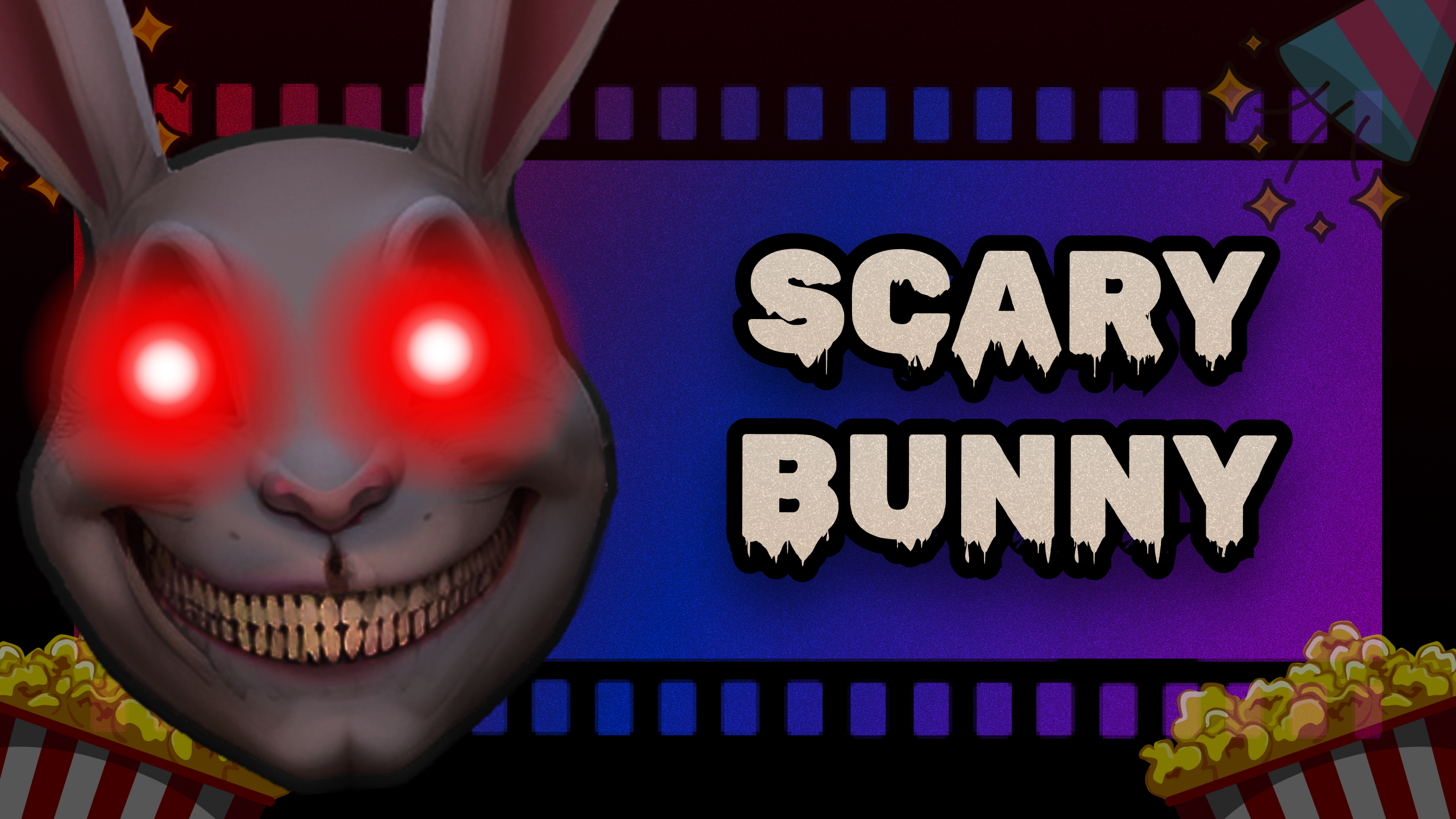 Scary Bunny Parkour Runaway 3D Game Screenshot