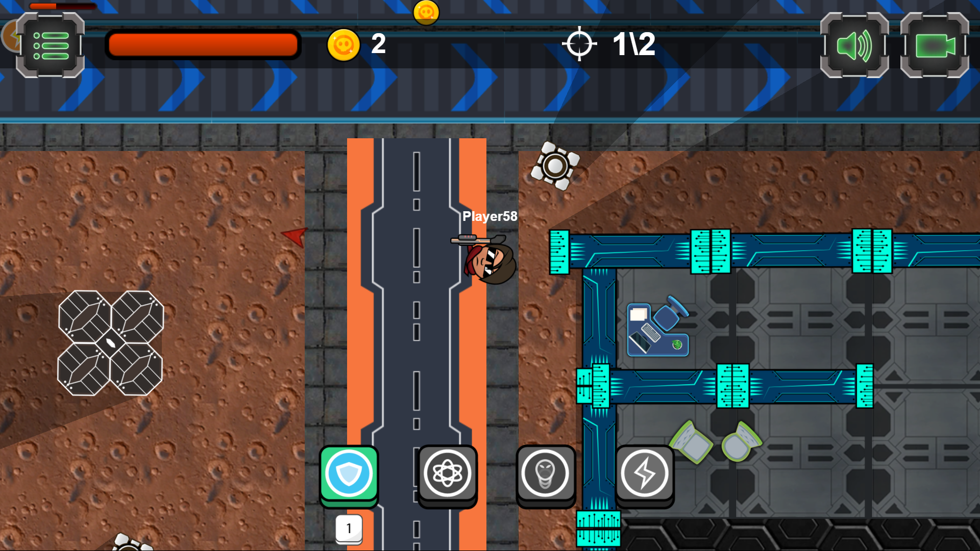 Screenshot of Mini Nova Shooters