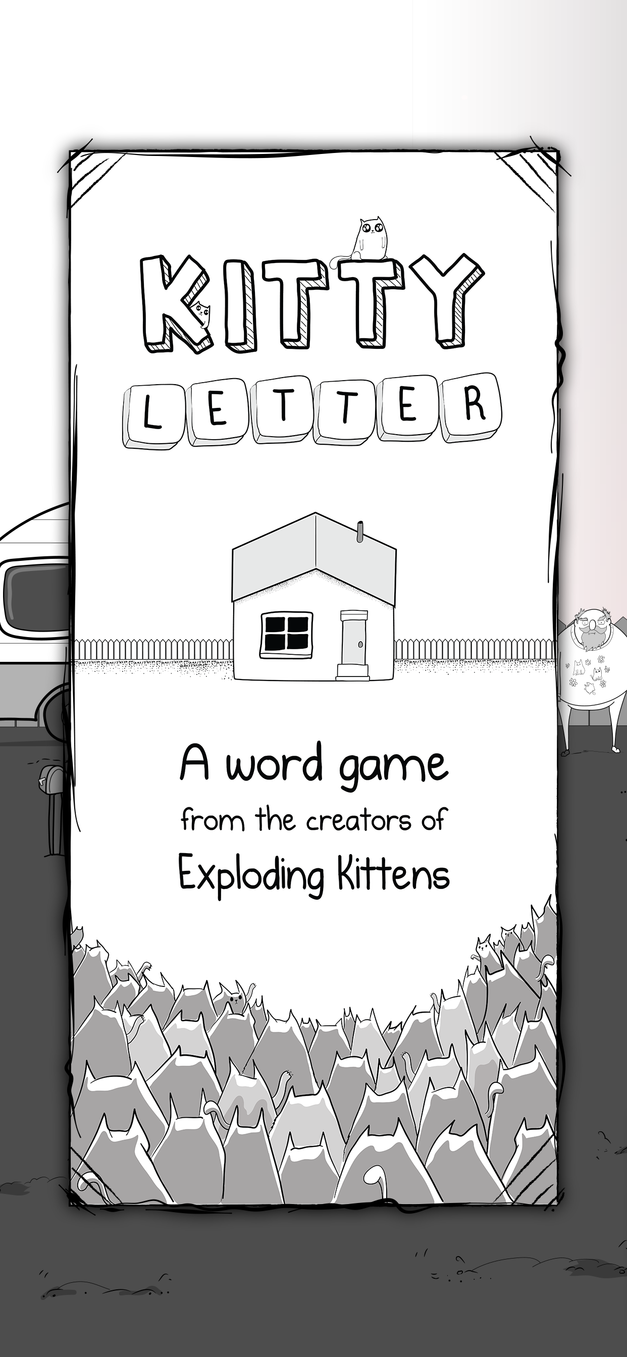 Kitty Letter Game Screenshot