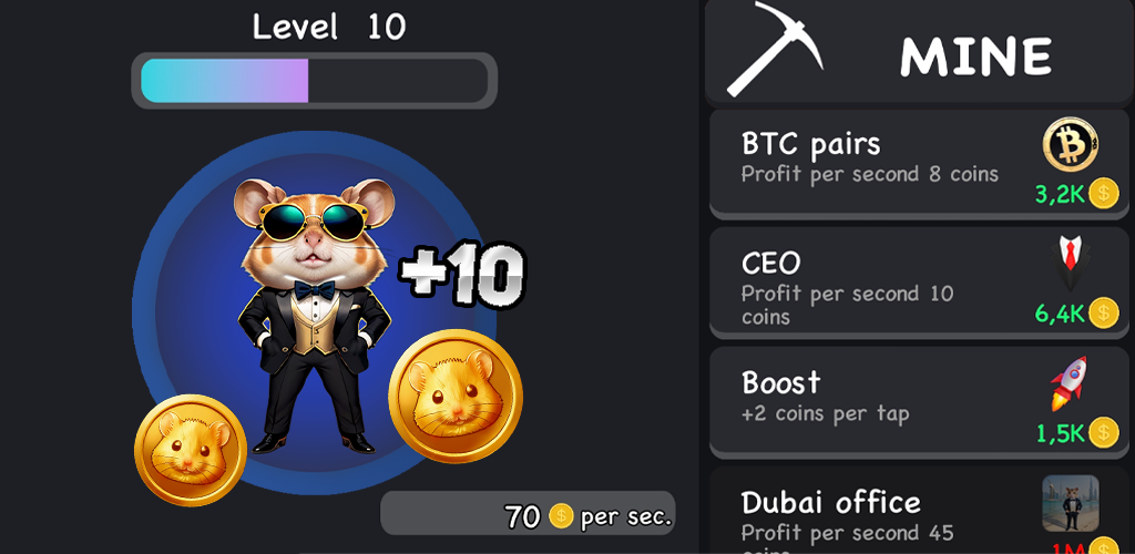 Banner of Hamster Kombat Coin 