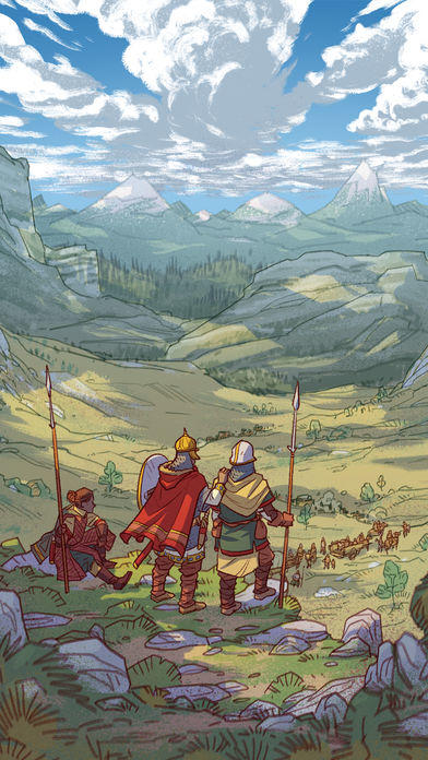 Скриншот игры Saga of the North Wind