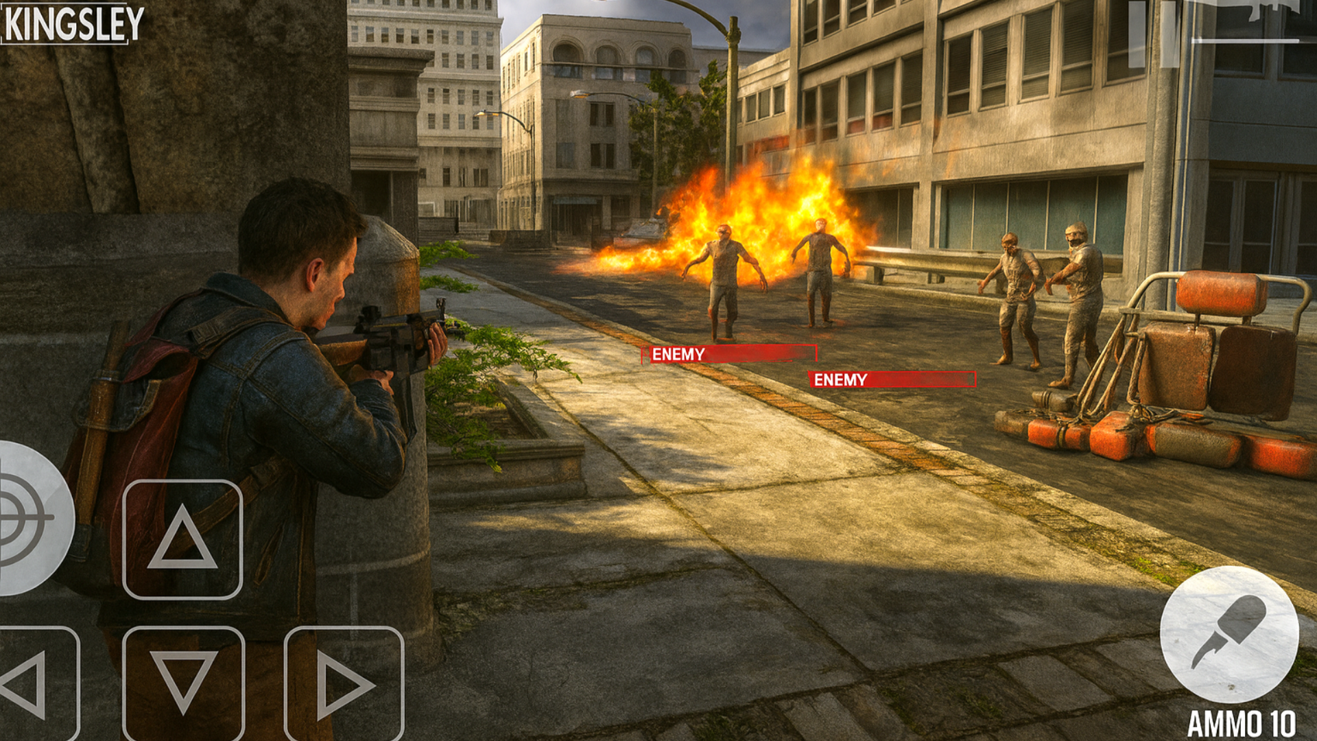 Zombie Town: Shooting Game Game Screenshot