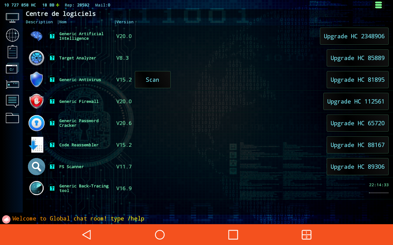 Hackerz - MMO simulator 遊戲截圖
