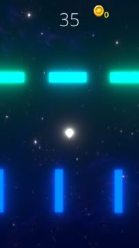 Captura de Tela do Jogo Ball Up - glow edition