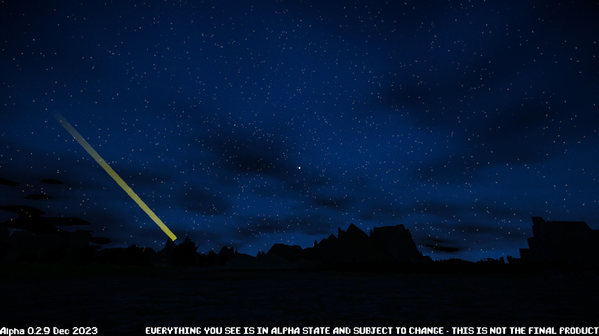 Screenshot of UFO Sightings Simulator