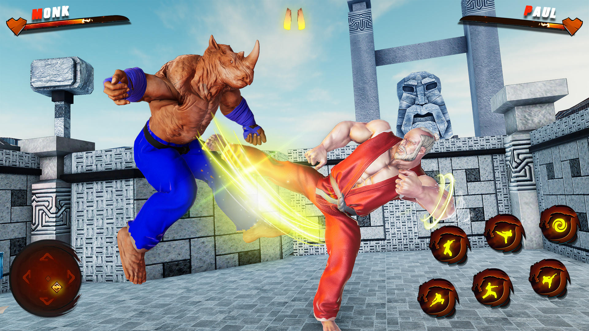 Karate Kung Fu Fighting Games screenshot game