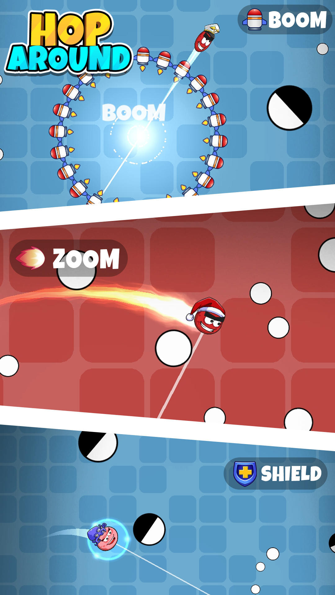 Hop Around Game Screenshot