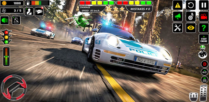 jogos de carros policia 3d versão móvel andróide iOS apk baixar  gratuitamente-TapTap