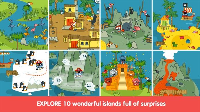 Pango Pirate Game Screenshot