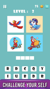 4 Pics 1 Word Fun Quiz Games Game Screenshot