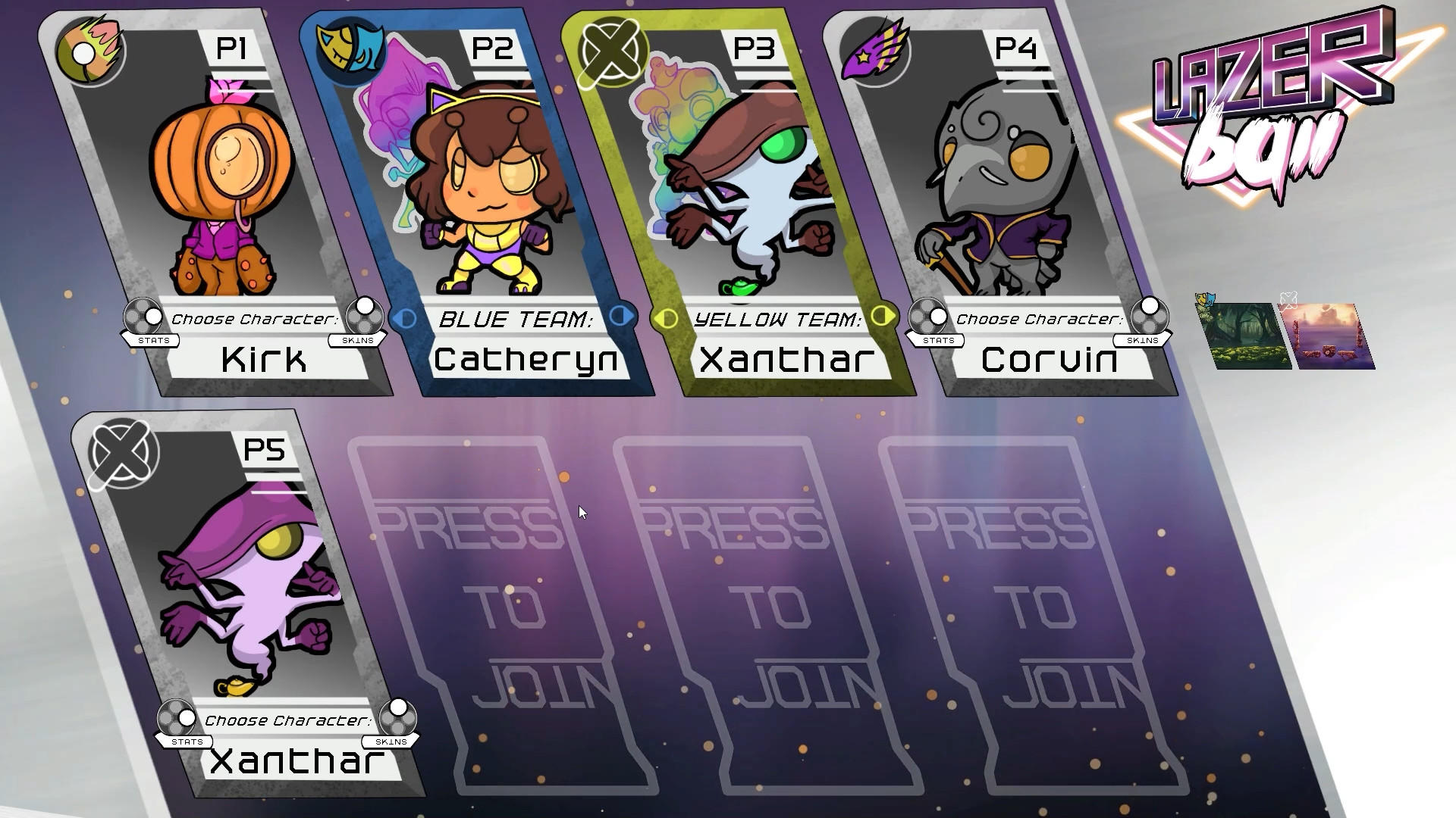 Screenshot of Lazerball