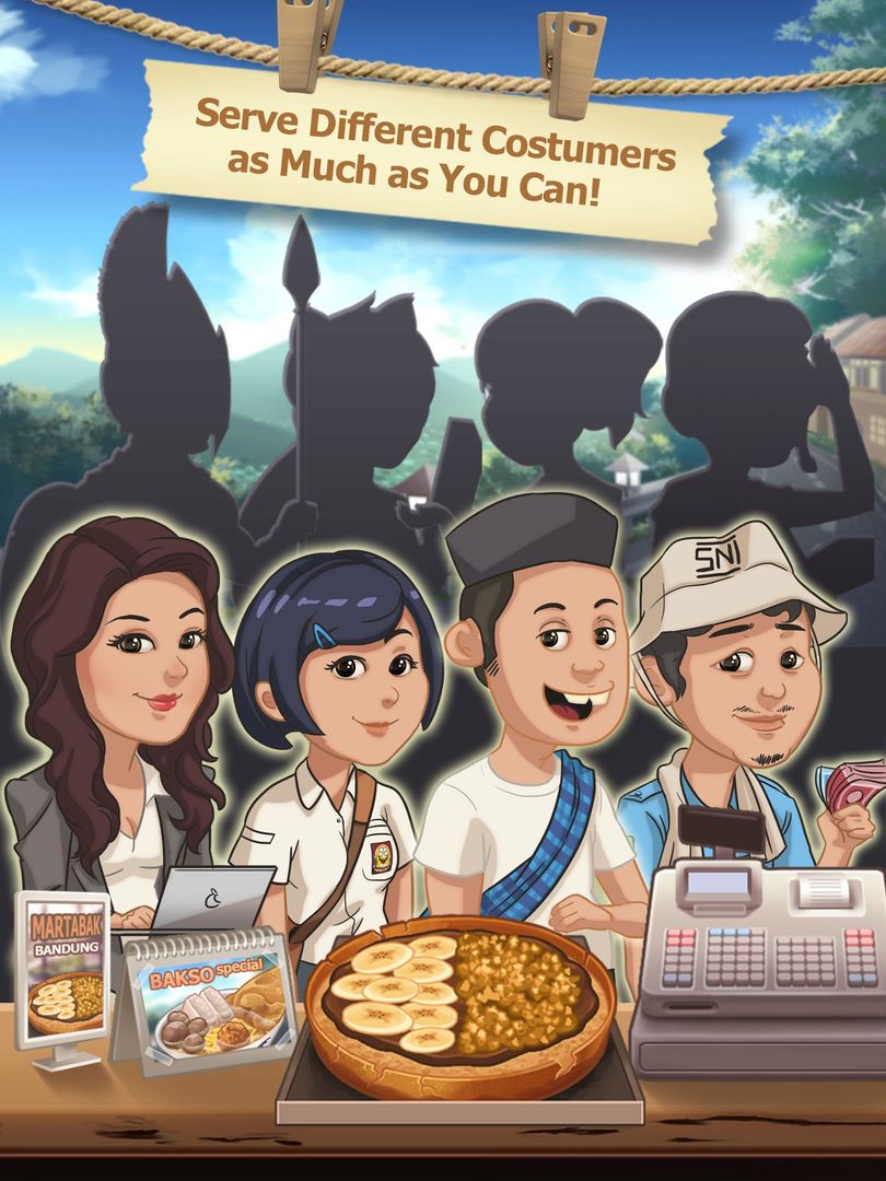 Warung Chain: Go Food Express screenshot game
