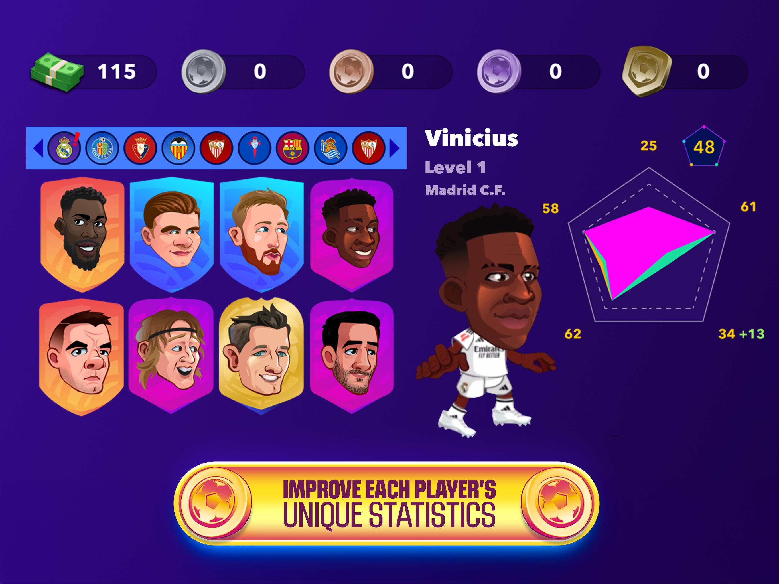 LALIGA Head Soccer 24/25 Game Screenshot