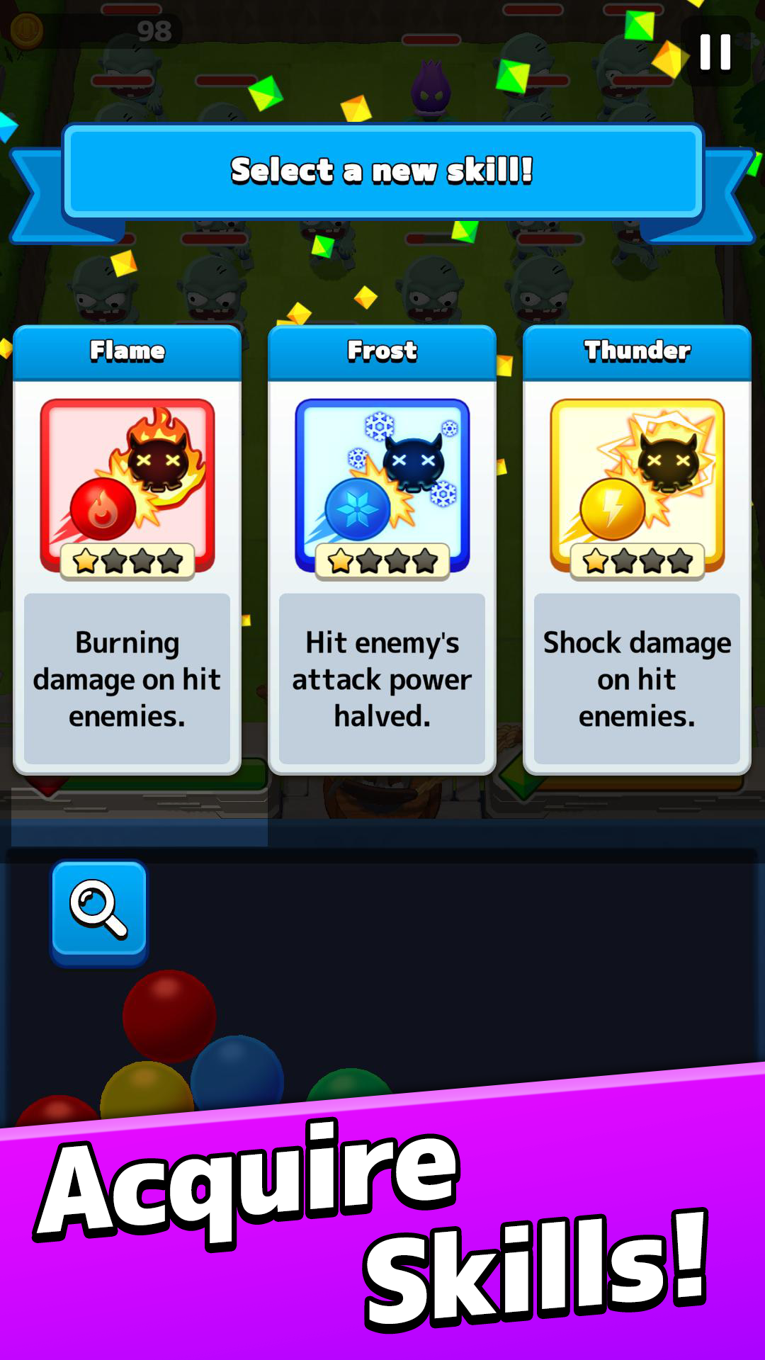 Merge Shooter Game Screenshot