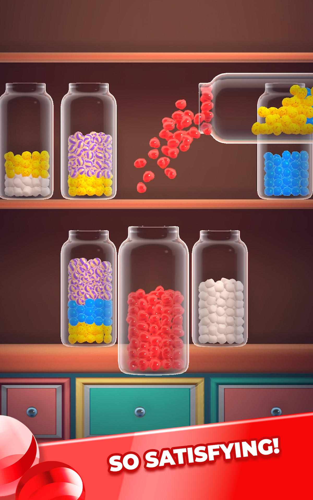 Скриншот игры Kitchen Sort 3D