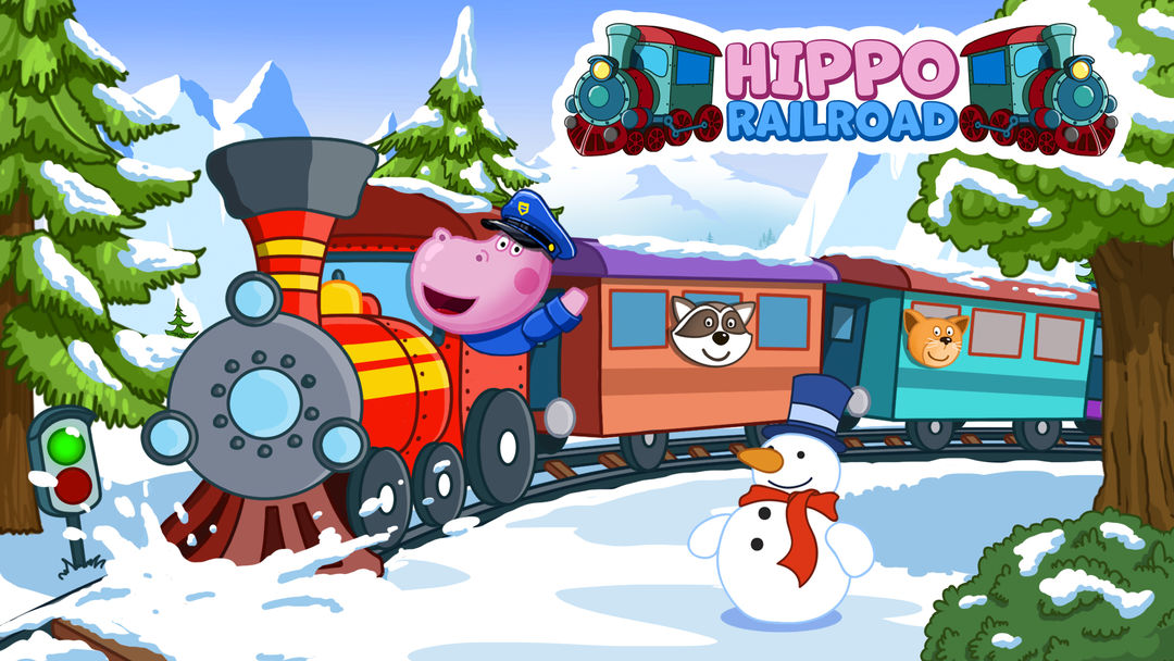 Hippo: Railway Station screenshot game