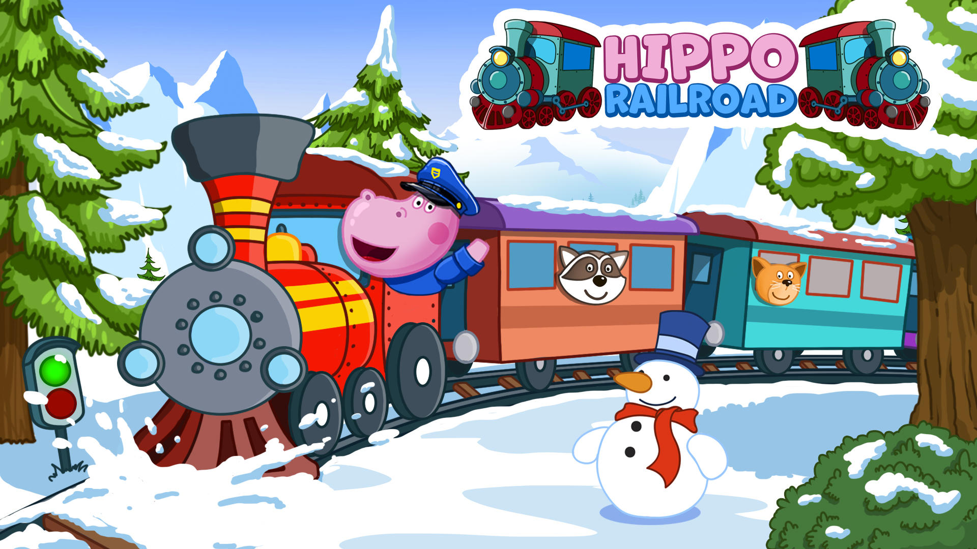 Hippo: Railway Station Game Screenshot