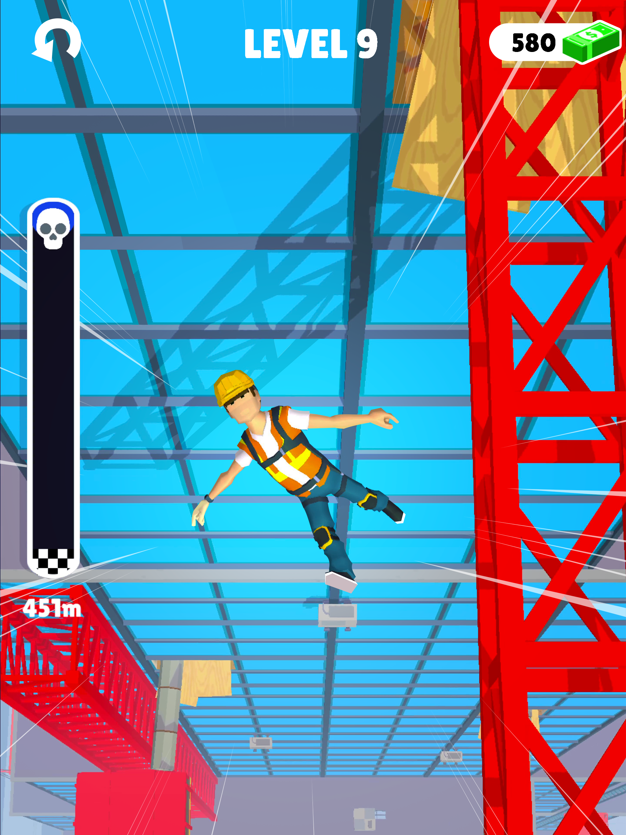 Screenshot of Ragdoll Fall: Break the Bones!