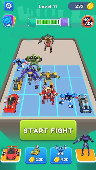 Screenshot of Merge Robot Master: Car Games