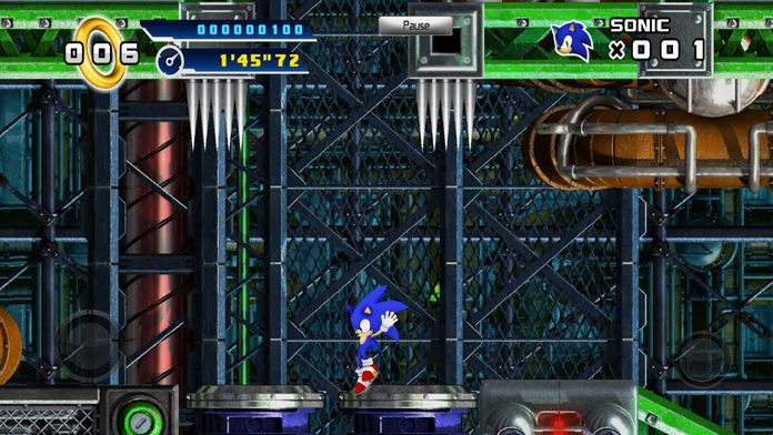 Sonic The Hedgehog 4™ Episode I (Asia) ภาพหน้าจอเกม