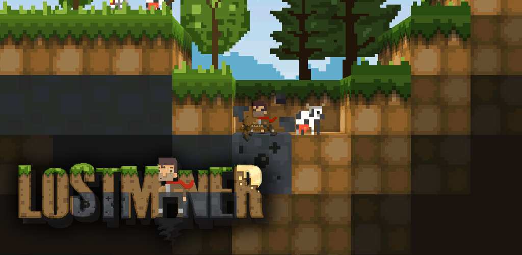 Banner of LostMiner: Build & Craft Game 