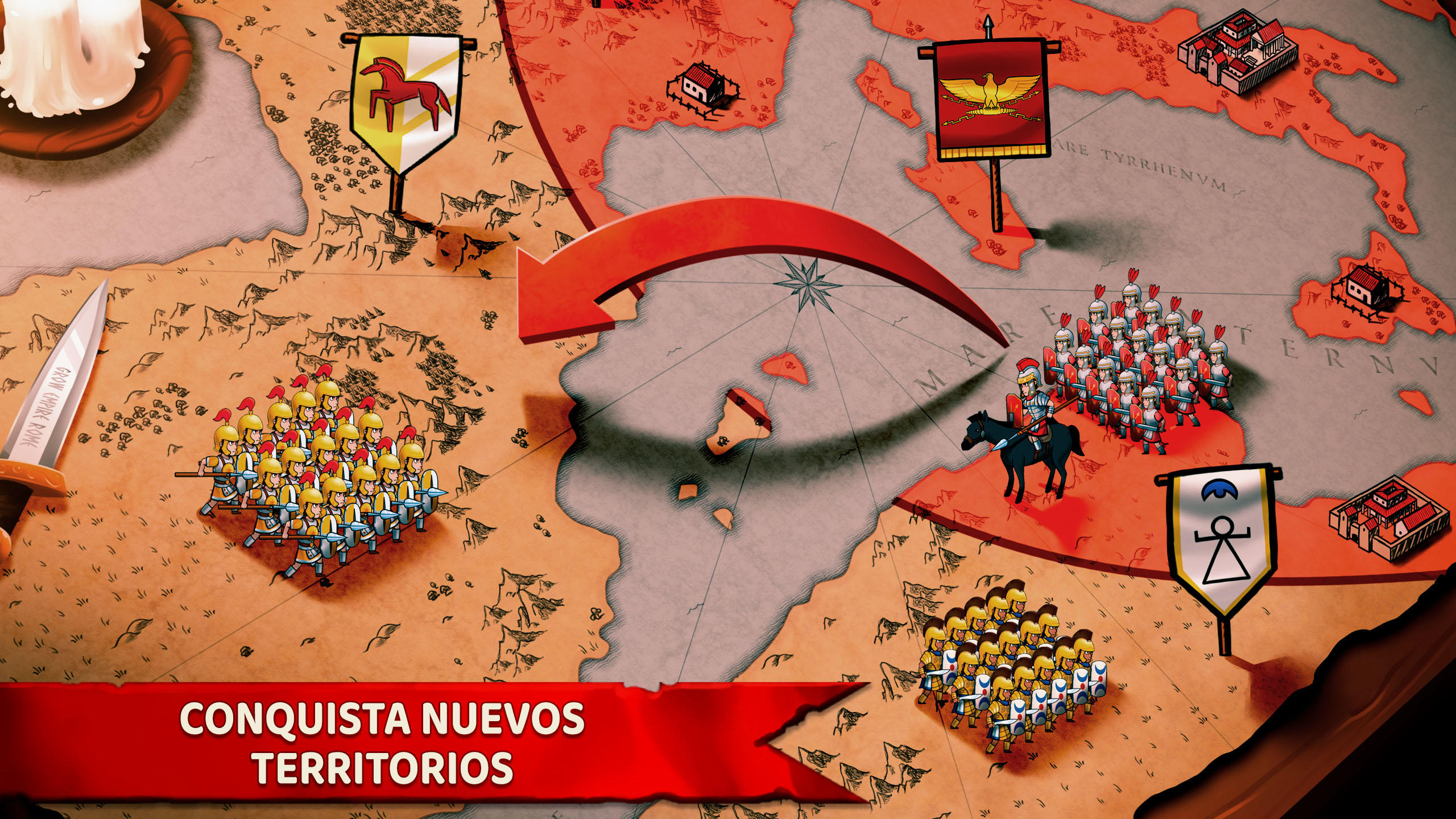 Captura de Pantalla del Juego Grow Empire: Rome
