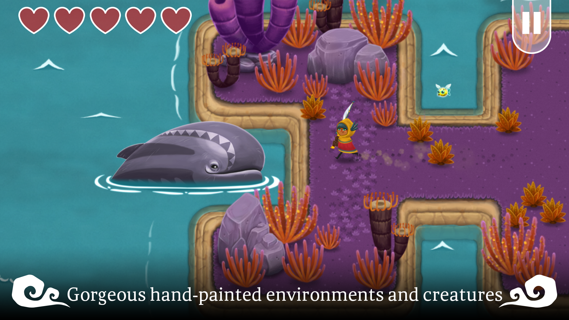 Legend of the Skyfish Game Screenshot