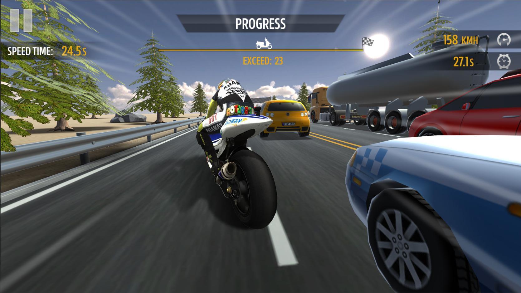 Screenshot 1 of Motorradrennen 2.9.3997