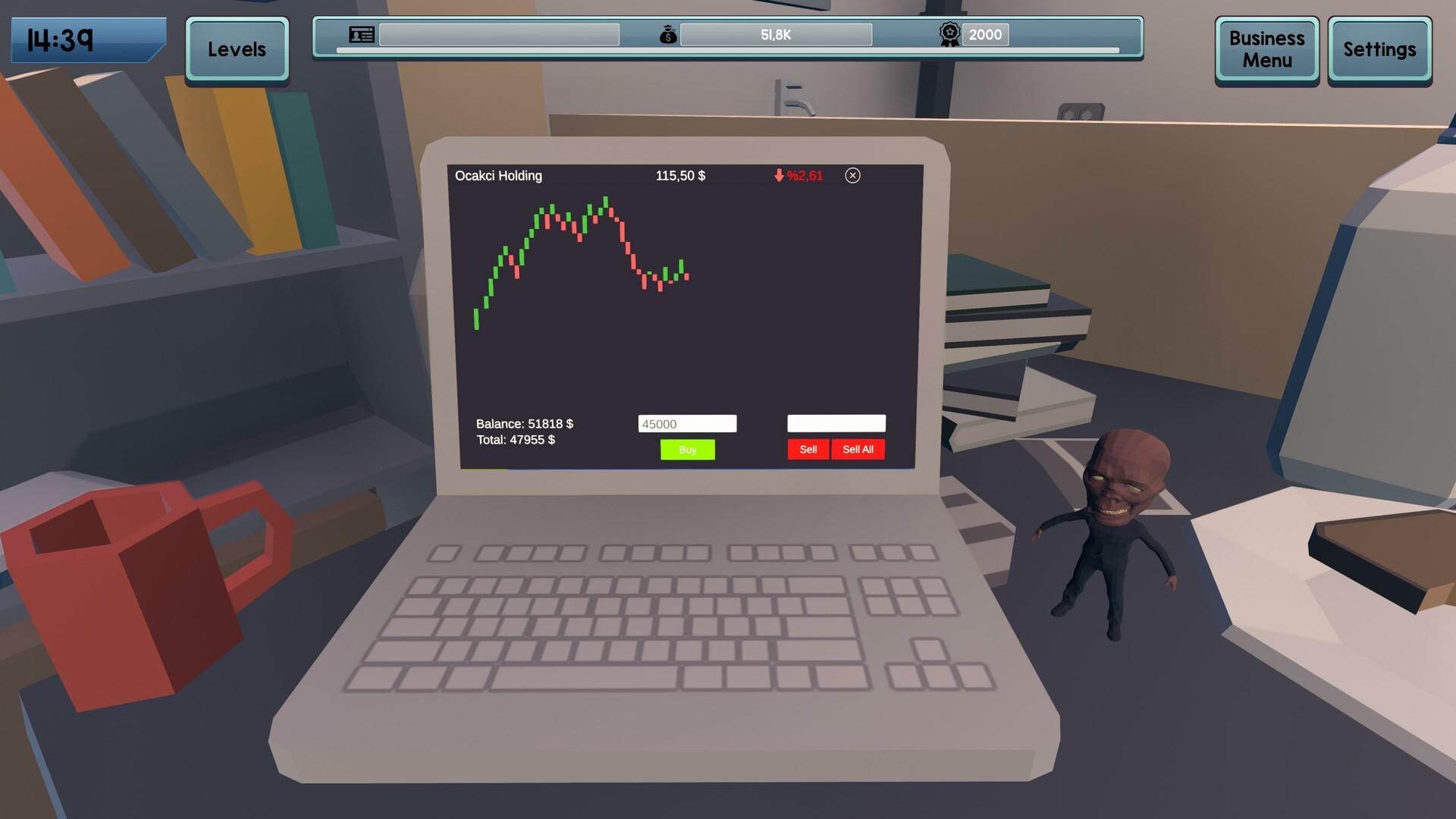 Trading Simulator screenshot game