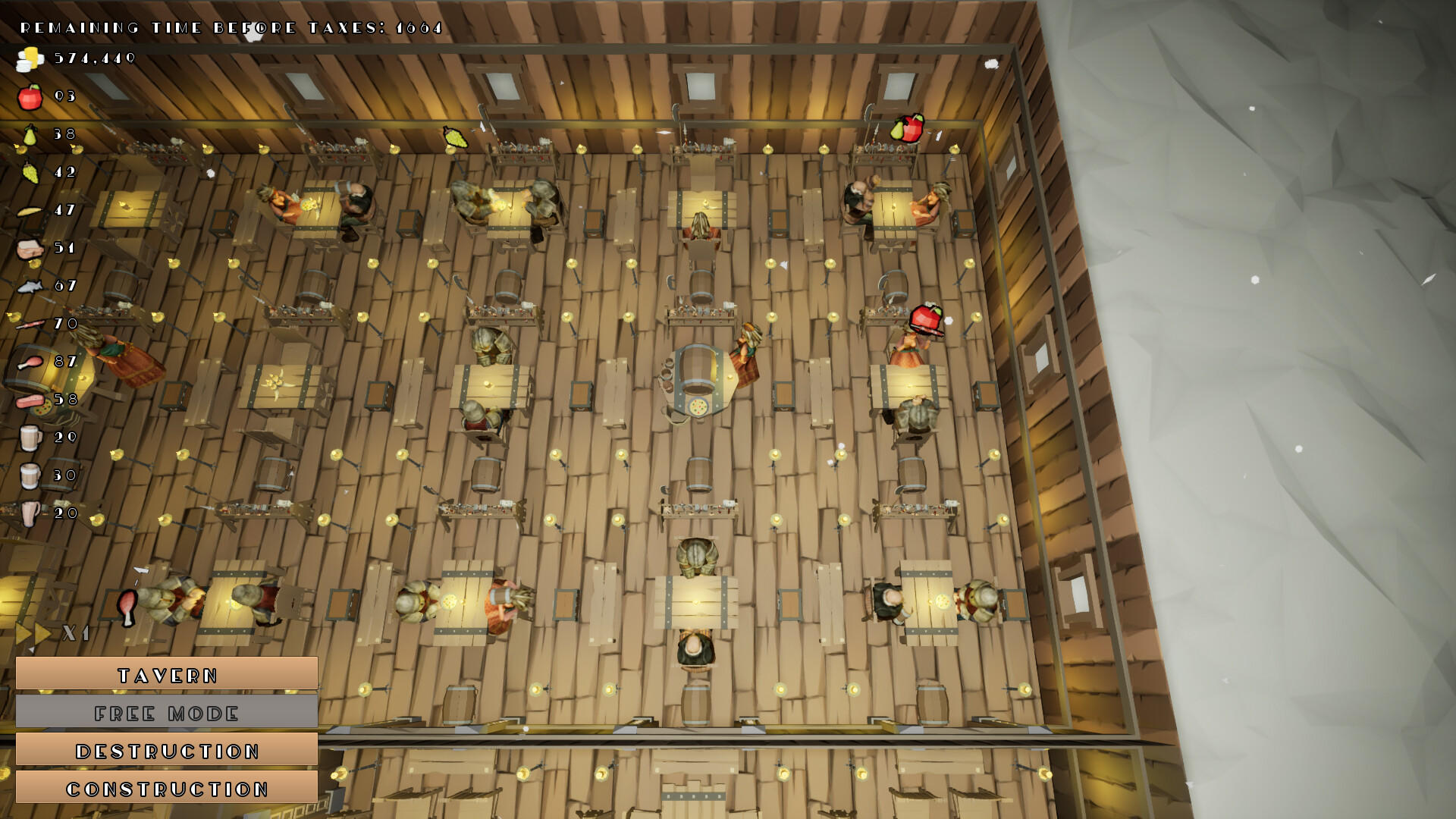 Medieval simulators: Tavern Game Screenshot