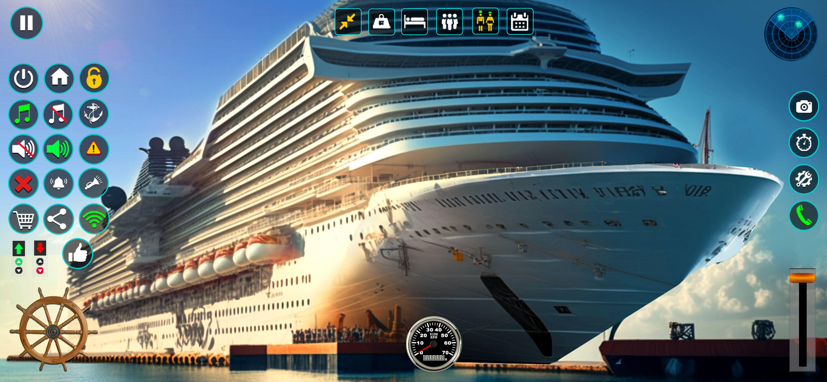 Cruise Ship Simulator Games ภาพหน้าจอเกม