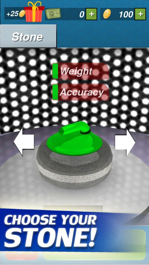 Curling 3D screenshot game