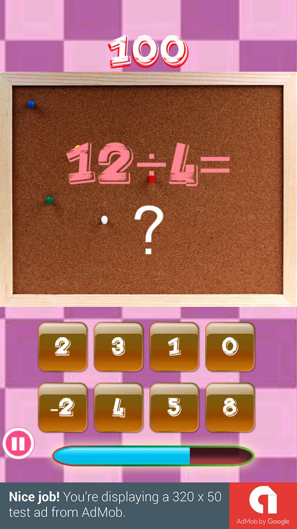 Maths Chick screenshot game