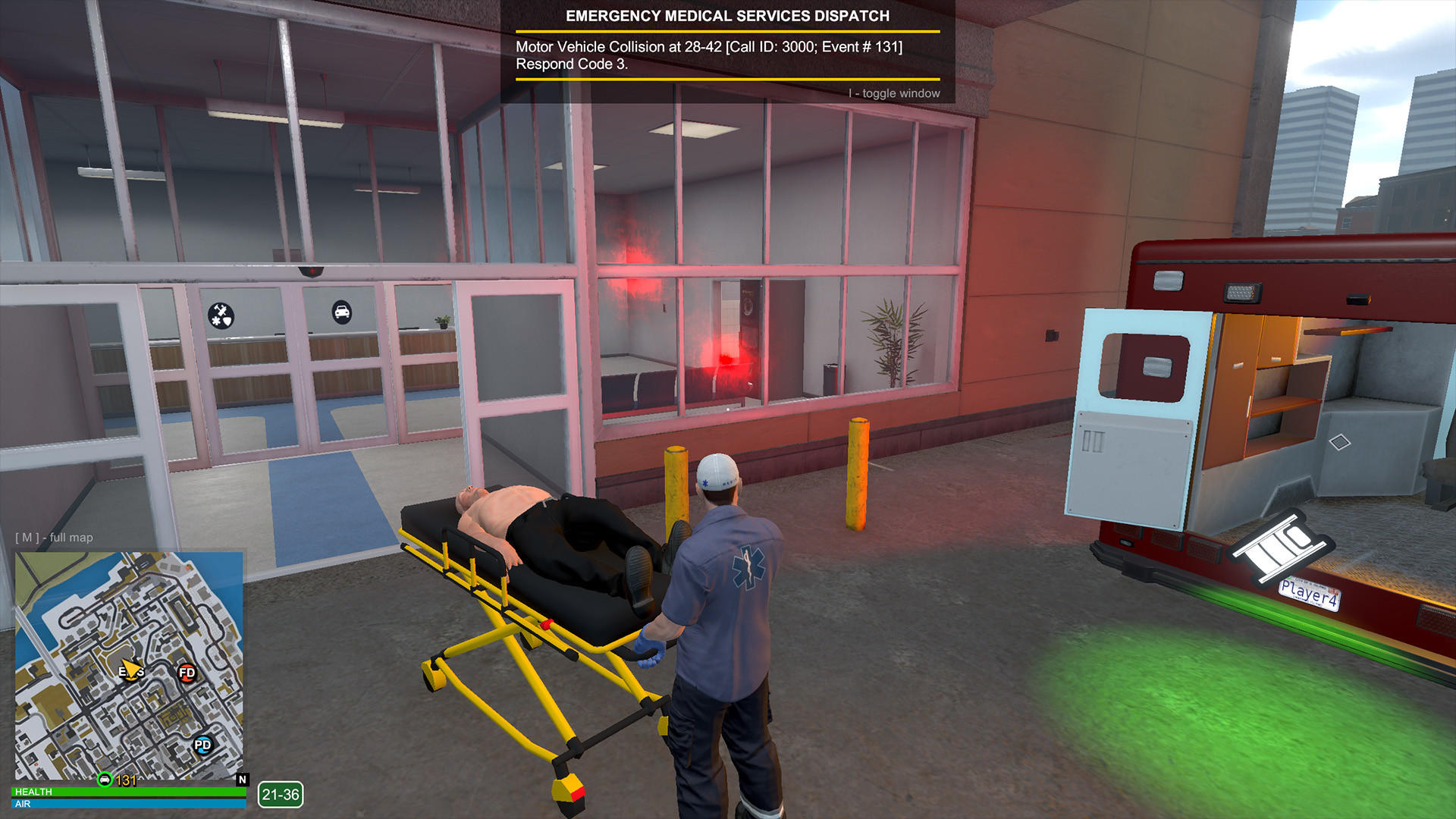 Screenshot of Flashing Lights: Police, Firefighting, Emergency Services Simulator