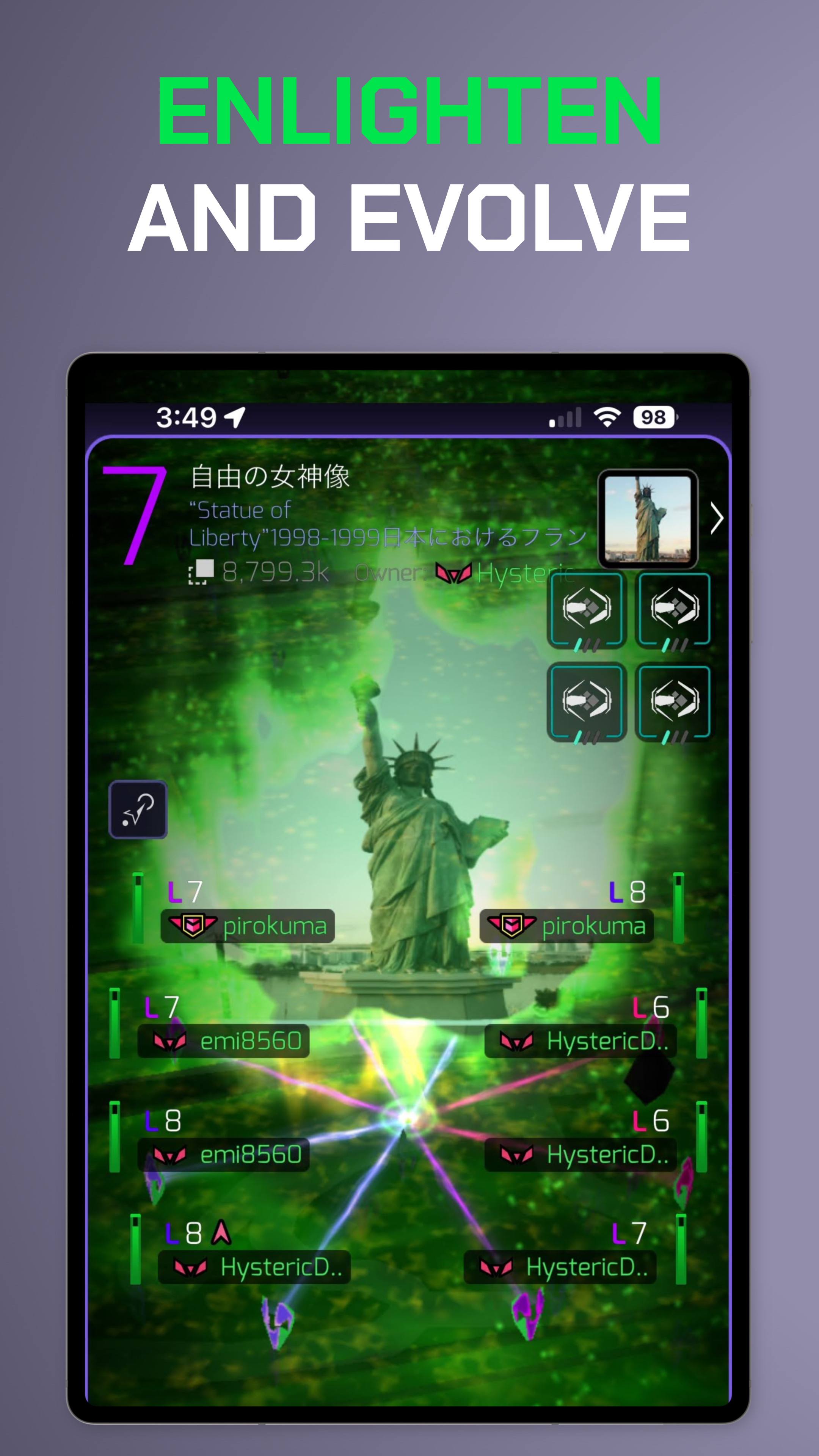 Ingress Game Screenshot