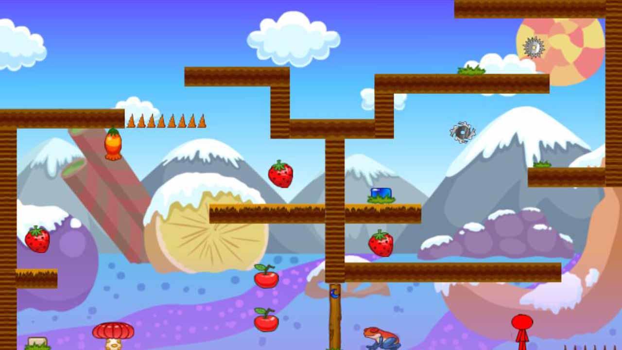 冰火人勇闯雪山A Game Screenshot