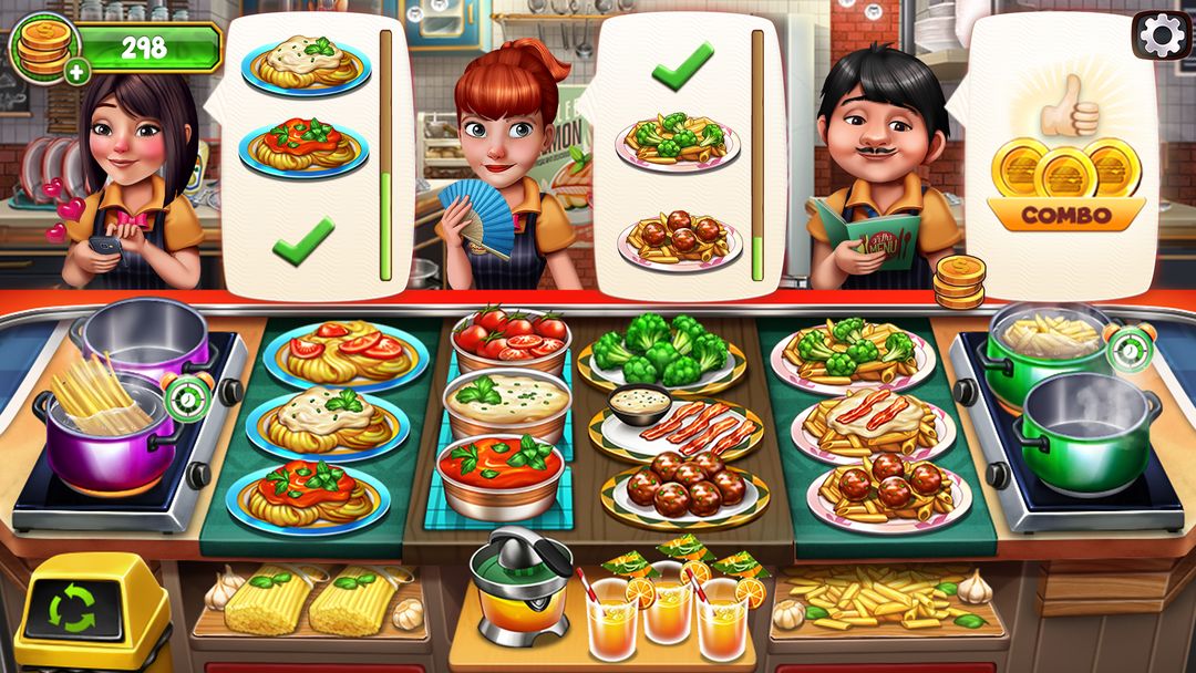 Cooking Team: Cooking Games screenshot game