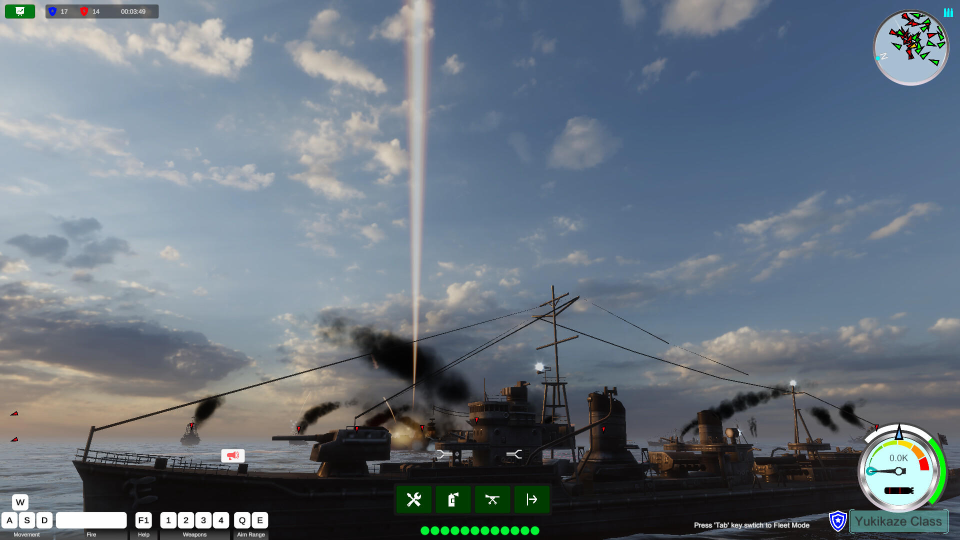 Iron Naval Battle Game Screenshot