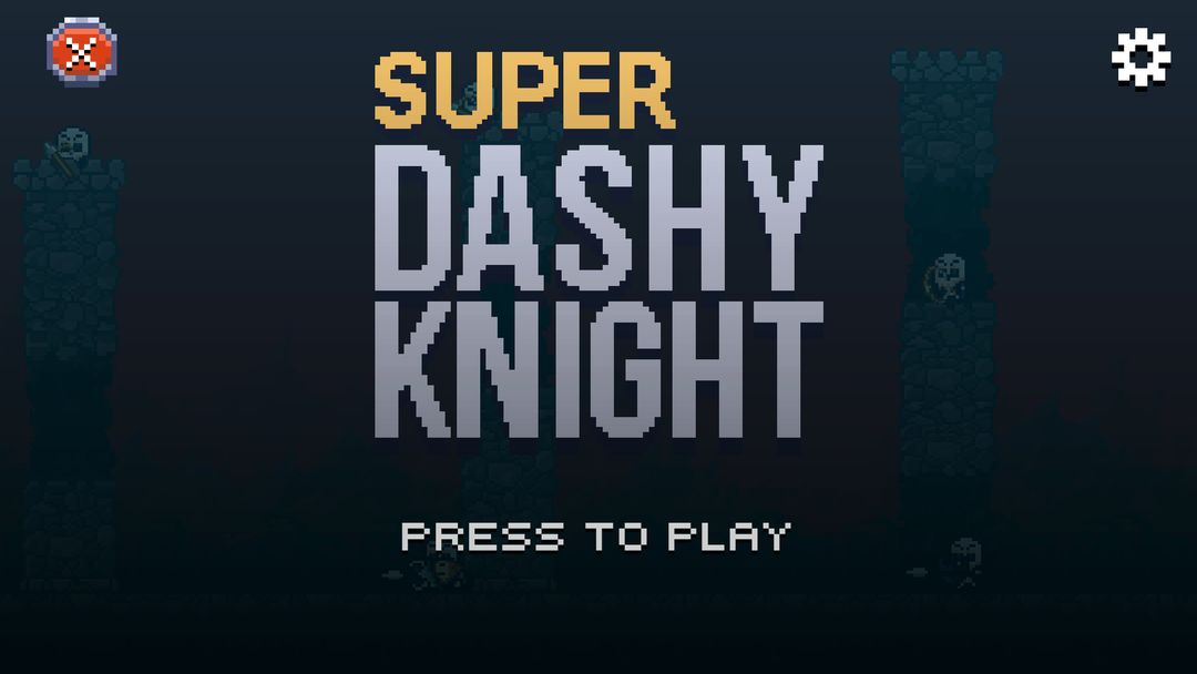 Super Dashy Knight 게임 스크린 샷
