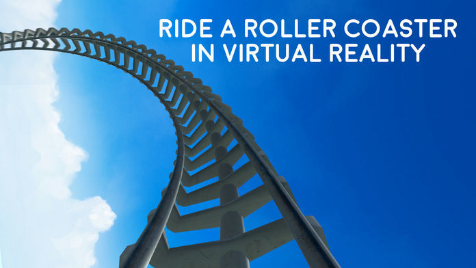Screenshot of Virtual Reality Roller Coaster for Google Cardboard VR