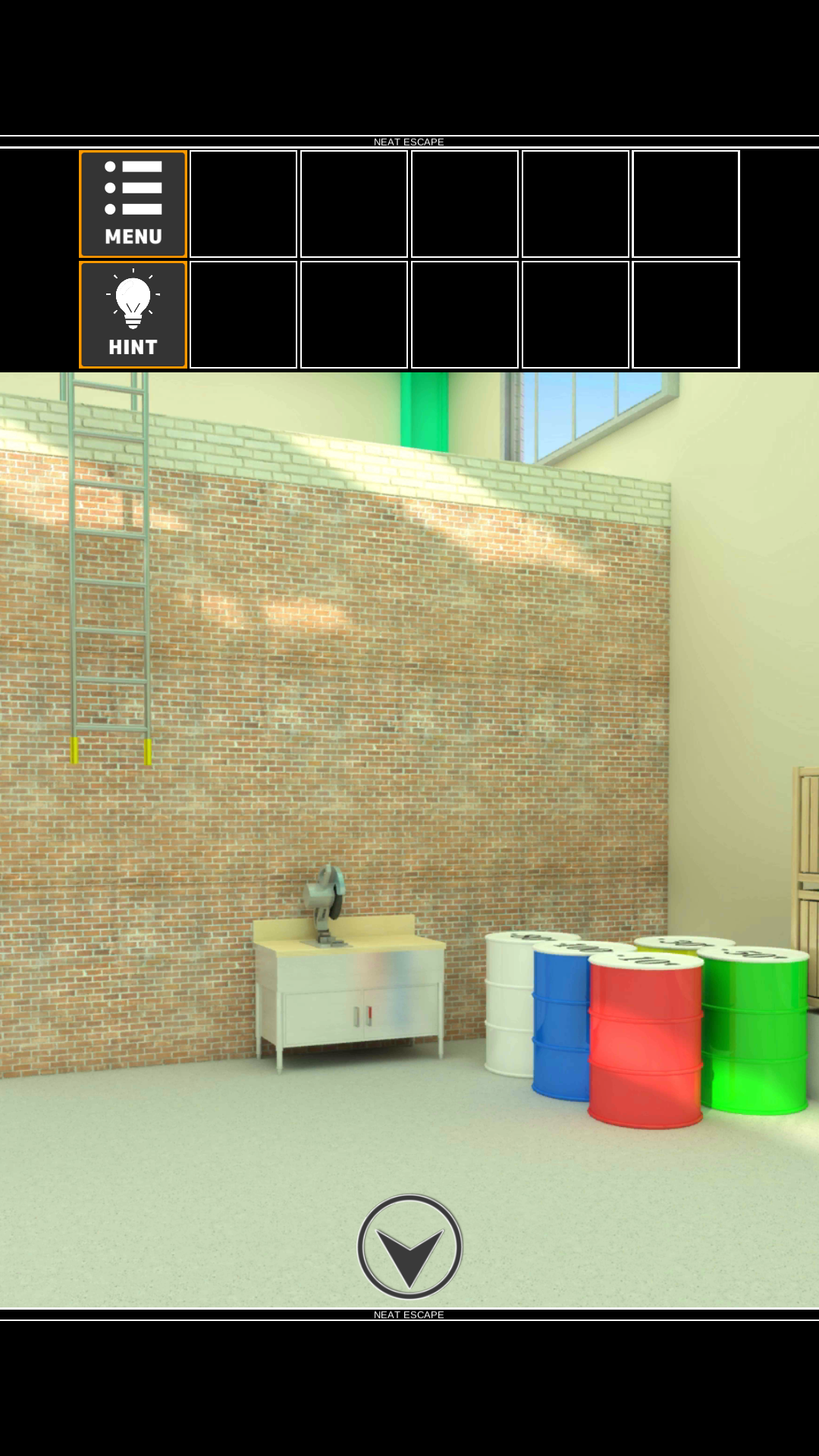 탈출게임 자동차 정비공장 게임 스크린샷