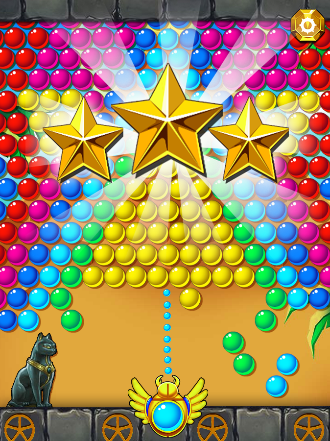Cuplikan Layar Game Temple Pyramid Bubble