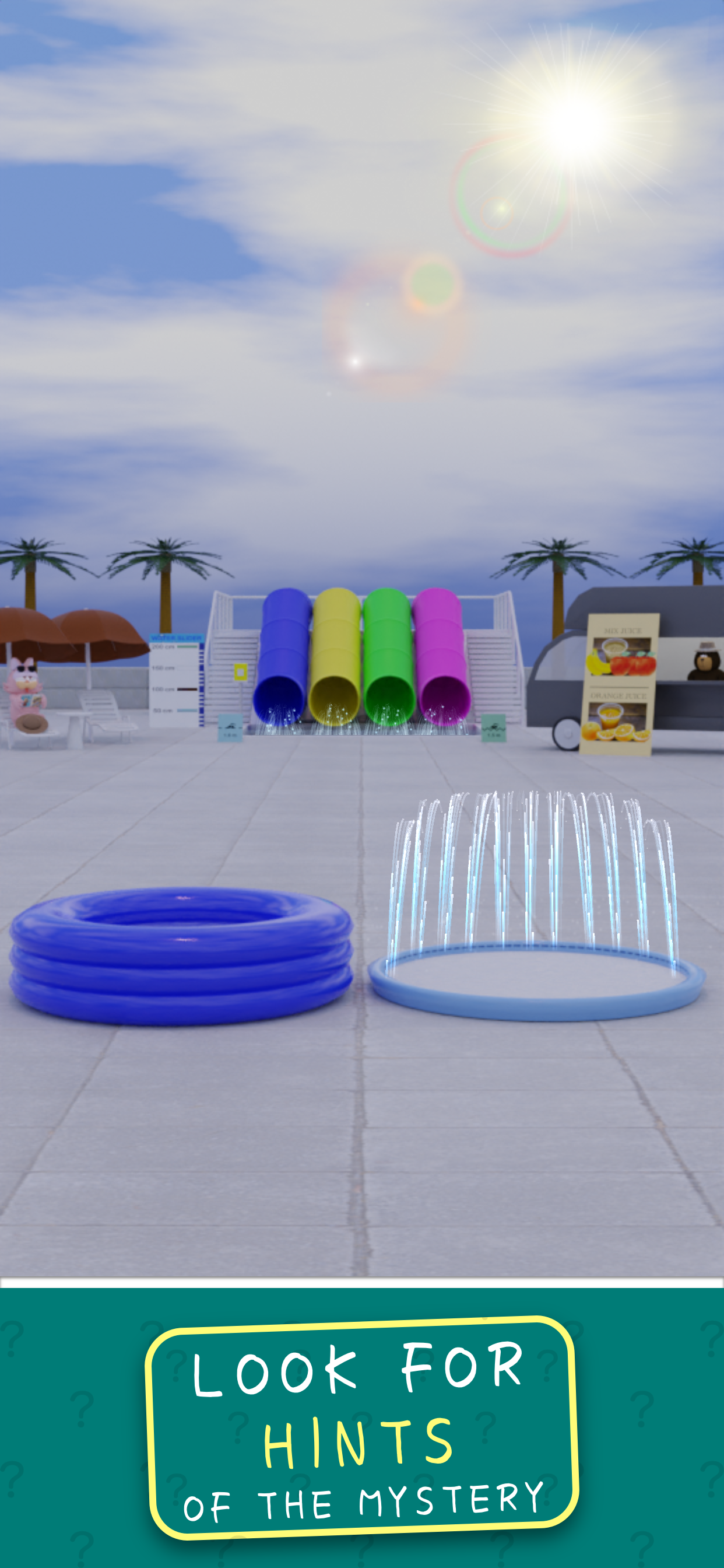 ESCAPE GAME Pool Game Screenshot