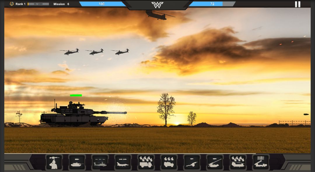 Screenshot of Warzone Commander