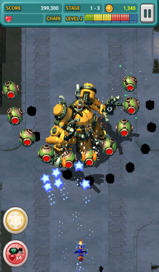 Screenshot of Gunbird M