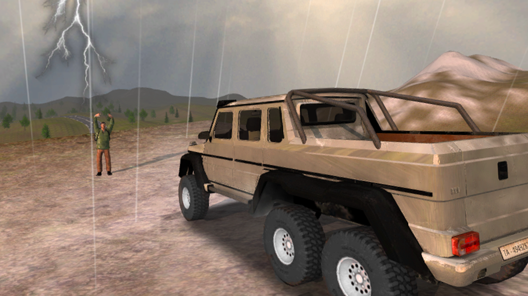 6x6 Offroad Truck Driving Simulator 遊戲截圖